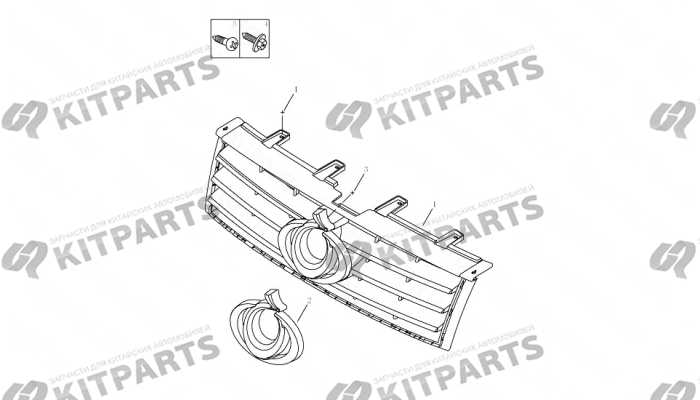 RADIATOR GRILL Geely