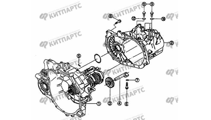 Картер сцепления. Часть 4. BYD F3 (F3R)